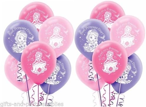 Disney Sofia The First Printed Latex Balloons Birthday Party Supplies Decor ~ 12