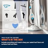 Vax Steam Clean Multi Steam Cleaner 1300W Handheld Floor Mop 9 Accessories view 10