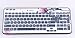 Keyboard Cover for Logitech MK360 & K360 Wireless Keyboard, Logitech MK360 K360 Keyboard Accesseries, Logitech MK360 K360 Keyboard Skin Protector - Clear