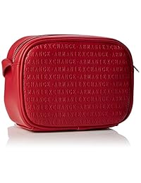A'X Armani Exchange Small Crossbody, rojo
