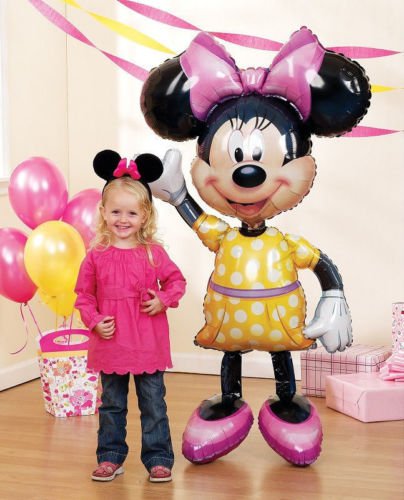 Amazon Com Unbranded Jumbo Minnie Mouse Airwalker 54 Birthday