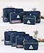 Packing Cubes Travel Luggage Packing Organizers - 4pc Value Set