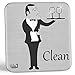 Dish Butler Dishwasher Magnet Sign fo Wine Lover's - Fun & Stylish Clean Dirty Dishwasher Sign Gift To End Dish Mix-ups Forever