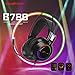 ABKONCORE B780 7.1, Bass Vibration, Gaming Headset for Gaming PC, Gaming Laptop, USB Headset, Noise Cancelling Comfortable Earmuffs Headphones with Flexible Microphone, LED Light, On Ear Controllerthumb 1