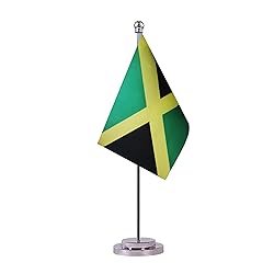 Krmkot Jamaica Jamaican Desk Flag Table Flag, Small