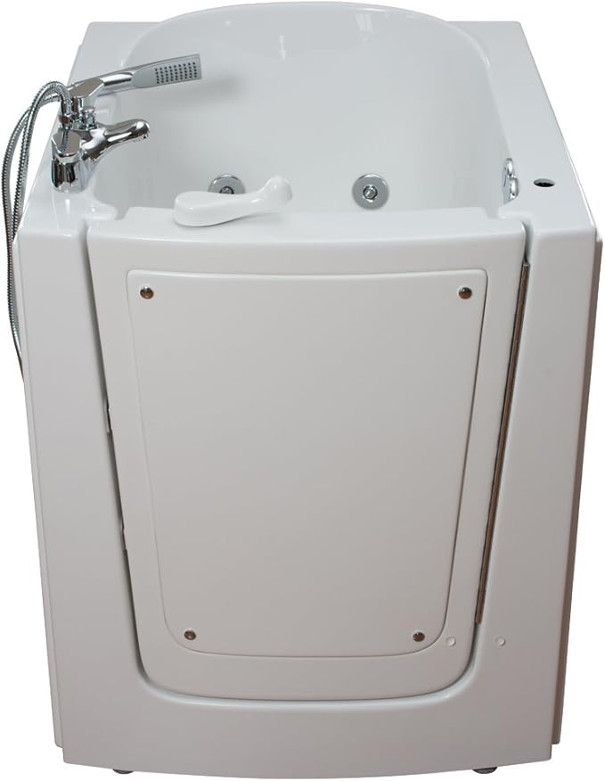 Front Entry Hydrotherapy Massage Whirlpool WalkIn Tub Drain Location