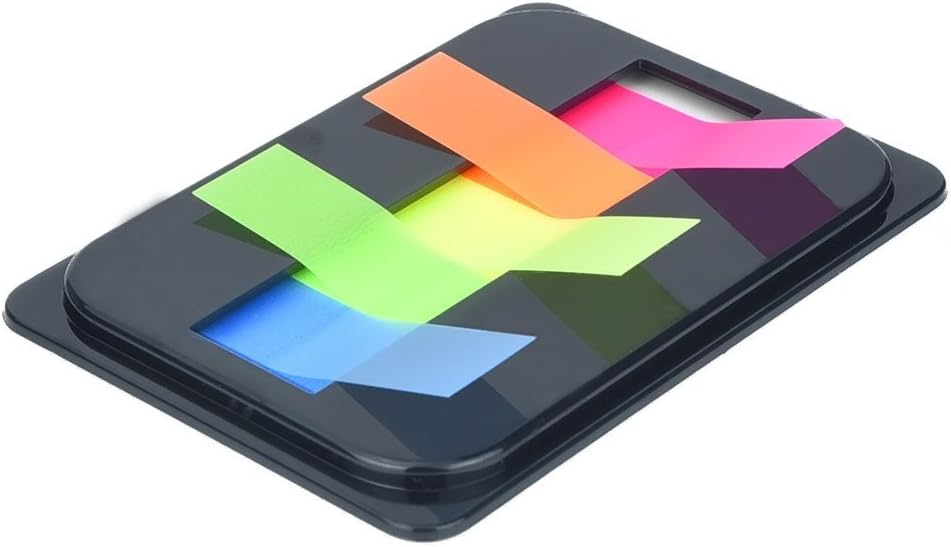 eBoot Neon Index Tabs Flags Sticky Note for Page Marker (2) : Office Products