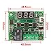 DROK® Micro Digital Thermostat DC 12V -50 to 110℃ Temperature Controller Board Electronic Temperature Temp Control Module Switch with 10A One-channel Relay and Waterproof Sensor Probe