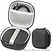 Matte Black Protective Case for Bose SoundLink Micro Bluetooth Speaker, Best Color and Shape Matching, Featured Secure and Easy Pulling Out Strap Design, Mesh Pocket for Cable and accessorie