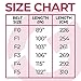 Gold BJJ Women's Jiu Jitsu Belt - Premium Heavyweight IBJJF Legal Belts - White, Blue, Purple, Brown, Black - F0, F1, F2, F3, F4, F5 - Rank Bar for Stripes
