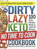 The DIRTY, LAZY, KETO No Time to Cook Cookbook: 100