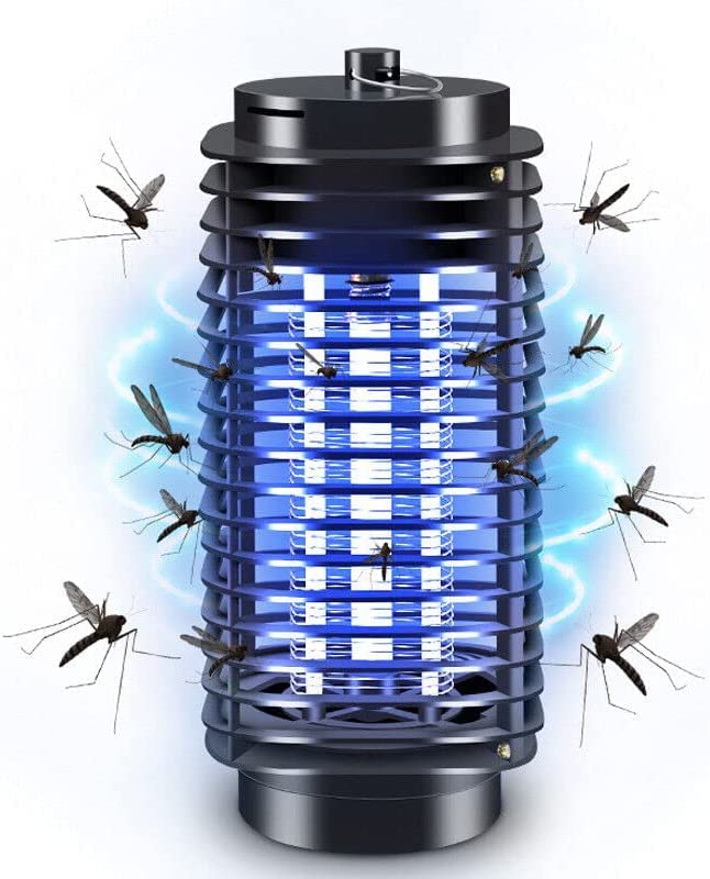 GLOW Indoor Electric Insect Killer – Powerful Effective Mains Operated 3W UV Pest Zapper with Collection Tray – Durable Fast Effective 40msq Protection Against Flying Biting Stinging Insects Bugs