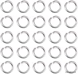 Angel Malone 50pcs 10mm Super Strong Stainless Steel Jump Rings UK Seller