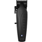 Supreme Trimmer Vader Professional Brushless Hair Clipper STC5098 Black | 7,500 RPM Brushless Motor, DLC Taper Blade &amp; 210-Min Runtime for Professional Barbers