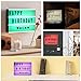 YTAT IED Cinema Light Box A4 with 271 Letters, 16 Color Changing Cinematic Light Box, Letter LED Light Box for Home and Wedding Décor