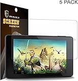 [5-PACK] Mr Shield For Amazon Fire HD 7 (2014 Version 4th Generation) Premium Clear Screen Protector with Lifetime Replacement Warranty