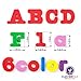 CleverPax MAGNETIC LETTERS numbers for toddlers Alphabet magnets fridge educating kids SET of 67 foam magnets letters refrigerator ABC magnets toy preschool learning education ABCs kids letters