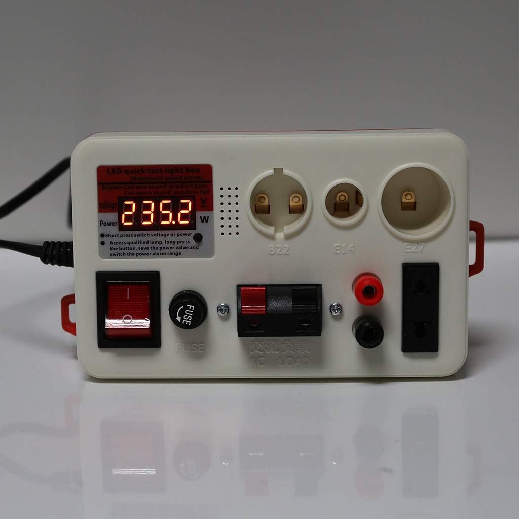 DIY & Tools Yuanmaoao LED Quick Test Light Box Voltage