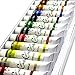 Acrylic Paint Set - Artist Quality Acrylic Paints for Painting Canvas, Wood, Clay, Fabric, Nail Art, Ceramic & Crafts - 12 x 12ml Vibrant Colors - Professional Art Supplies by Alto Crafto