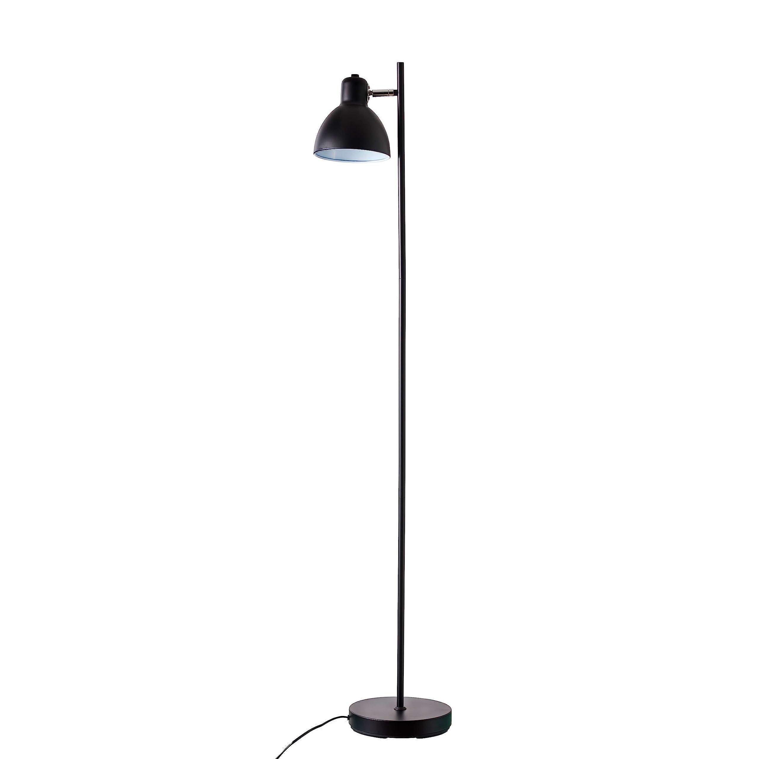 Dyberg Larsen Skagen 1 Floor Lamp, 16 cm Diameter, Matte Black