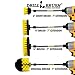 Drill Brush - Bathroom Cleaning Brush Set - Scrub Attachment for Drill - Cleaning Drill Brush Set - Shower Scrubber - Drill Scrubber Brush Kit - Scrub Brush Attachment for Power Drill - Grout Cleaner