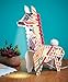 Creativity for Kids Llama Lamp Room Decor Craft Kit - Makes one USB Powered LED Light Up Lamp