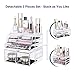 SONGMICS Makeup Organizer Deep Drawers Cosmetic Jewelry Storage Display Case 3 Pieces Set UJMU09T