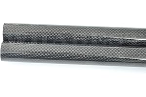 US. Carbon Fiber Tube 3K OD 10mm 11 12mm 13 14mm 15mm 16mm 17 18mm 19mm 20mm X 1000mm Length 100% Full Carbon Composite Material/Pipes. RC Plane/RC DIY WHABEST (1pc 14 * 12 * 1000mm Glossy)