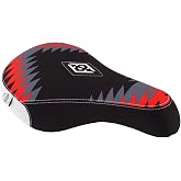 Alienation Saddle an Mx Pivotal Thunderbird Rd | Alienation Thunderbird BMX Pivotal Saddle - Microfiber, Durable, Red