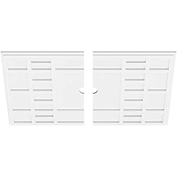 Ekena Millwork CMP34X22BX2-02000 Beaux