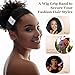 Dreamlover Wig Grip Band, Headband for Keeping Wigs in Place, Black, 2 Pieces