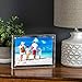 Falken Acrylics Photo Frame - 5x7 inch Magnet Photo Frame -Double Sided 20% Thicker Clear Acrylic Photo Frames Desktop Display Free Standing Double Sided Magnetic Picture Display, 12+12MM Thickness