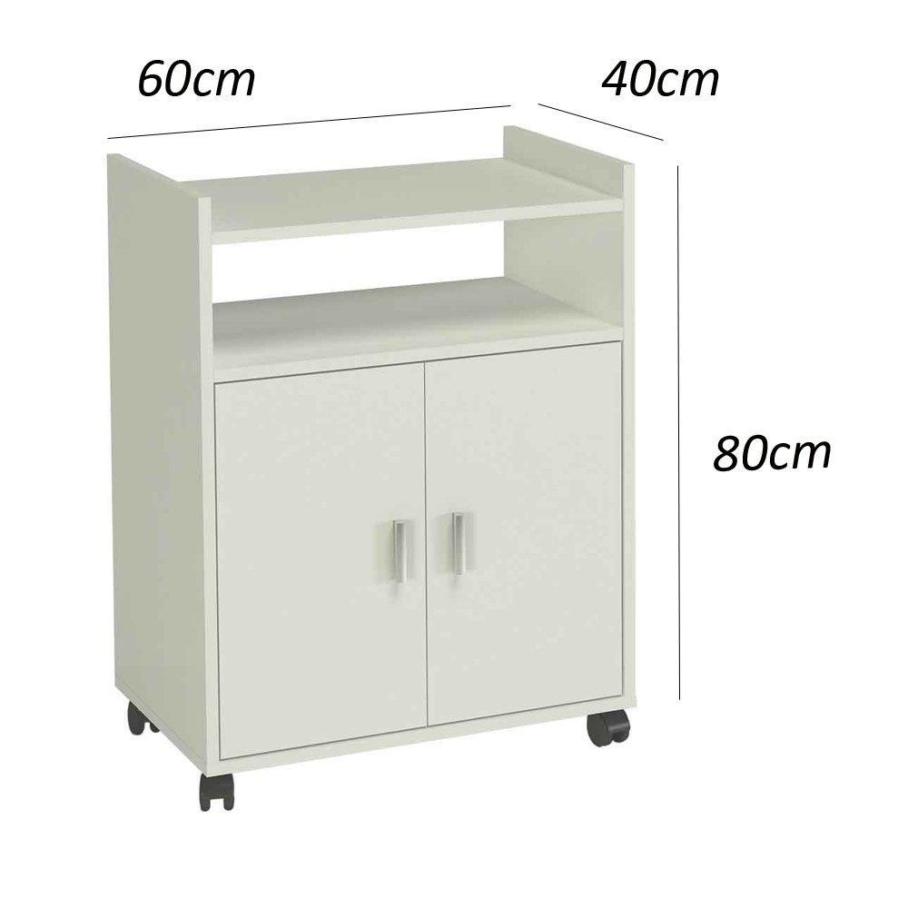 HOGAR24 Mueble Armario Auxiliar de Cocina para microondas ...
