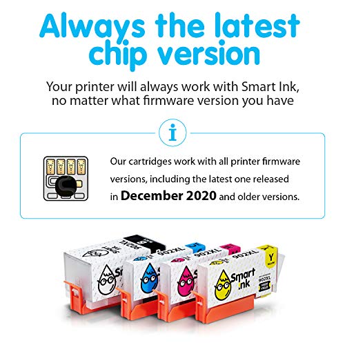 Smart Ink Compatible Ink Cartridge Replacement for HP 902 XL 902XL (4 Combo Pack) to use with Officejet Pro 6978 6968… - Image 3