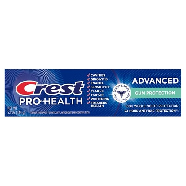CREST PRO-HEALTH ADVANCED GUM PROTECTION TOOTHPASTE, 5.1 OZ