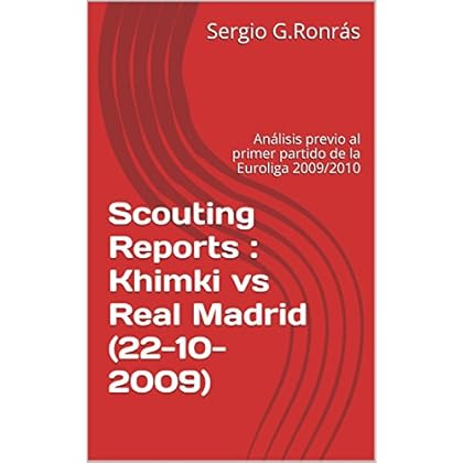 Scouting Reports : Khimki vs Real Madrid (22-10-2009): Análisis previo al primer partido de la Euroliga 2009/2010 Scouting Reports : Khimki vs Real Madrid (22-10-2009): Análisis previo al primer partido de la Euroliga 2009/2010