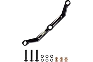 9IMOD Brass Steering Link for TRX4M Upgrade Parts 1/18 RC Crawler Car Defender, Bronco, K10 High Trail, F150, Full Clearance, 12g