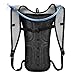 Hydration Pack with 2L Hydration Bladder Lightweight Festival Water Backpack-Rave Hydration Backpack for Hiking, Running, Biking, Festival Gear (Blue)