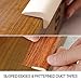 BABY MATE New Generation Baby Proofing Edge Guards & Corner Guards Set(20' Feet/6M Edges & Tapes + 4 Corners, Light Oak) - Child Proof Corner Guard Foam Bumper Kit Roving Bumpers for Coffee Table NGT
