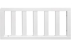Salcod Toddler Bed Conversion Kit (M12599) - CPSC Certified, Toddler Safe Guardrail Compatible with Davinci Crib: Charlie (M12801), Grove (M9301), Liam (M13401G), Nathan (M12501), White