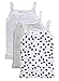 Feathers Girls Cherry Print Set Tagless Cami Super Soft Undershirts (3/pack)