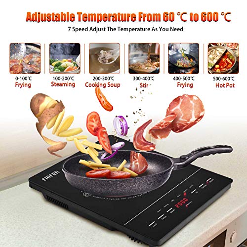 Frifer Builtin Induction Ceramic Hob, 220V Burner Touch Control