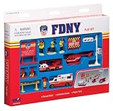 Daron FDNY Vehicle Play Set, 13-Piece