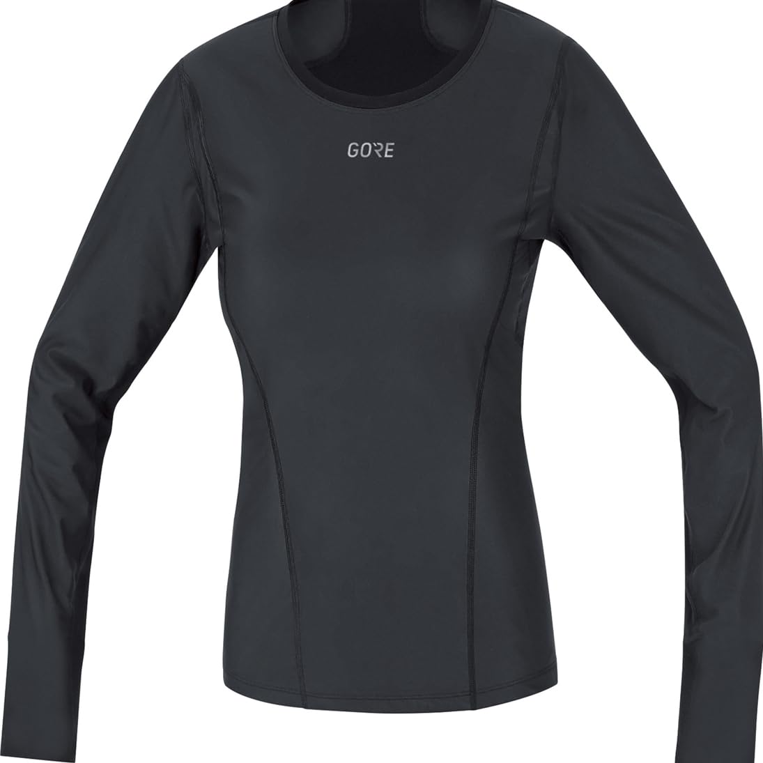 GOREWEAR M Women GORE® WINDSTOPPER® Base Layer Thermo Long Sleeve Shirt, Black, 40