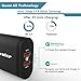iVoler Quick Charge 3.0 36W Dual USB Wall Charger [2xQC 3.0 Port] with 2-in-1 Micro USB & Type C Cable for Galaxy S7 / S6 / Edge / Plus and Qsmart for iPhone 7 / 6s / Plus, iPad and More - Black