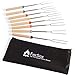Fireside Marshmallow Roasting Sticks with 32-Inch Extendable Forks, 8-Pack