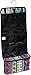 Silverhooks Women's Travel Cosmetic Organizer Bag (Boho W/Black Trim)