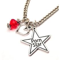 Amazon.com: ChubbyChicoCharms Porn Star Heart and Crystal 18 ...