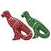 Nylabone Holiday Dino Power Chew DuraChew Toy, 2 Pack