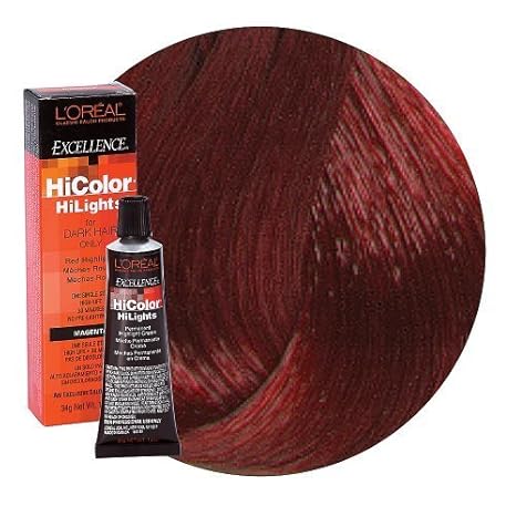 L Oreal Excellence Hicolor Red Magenta Highlights 1 2 Ounce